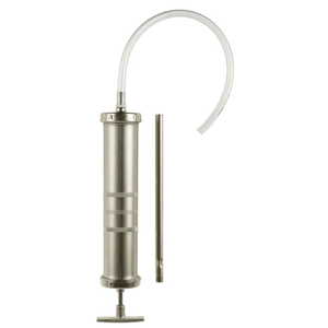 Шприц для отсоса 500 ml элитный никелирован, Pressol 12931 (пр-во Германия)